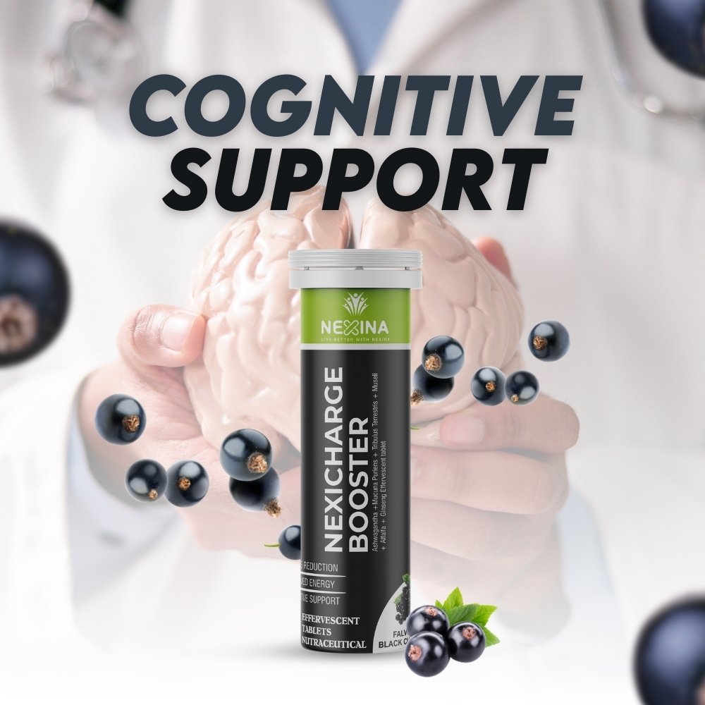 NEXICHARGE EFFERVESCENT TABLET FOR PHYSICAL AND MENTAL REVITALIZATION - BLACK CURRENT FLAVOUR - Image 4